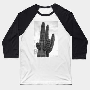 saguaro bw 2 Baseball T-Shirt